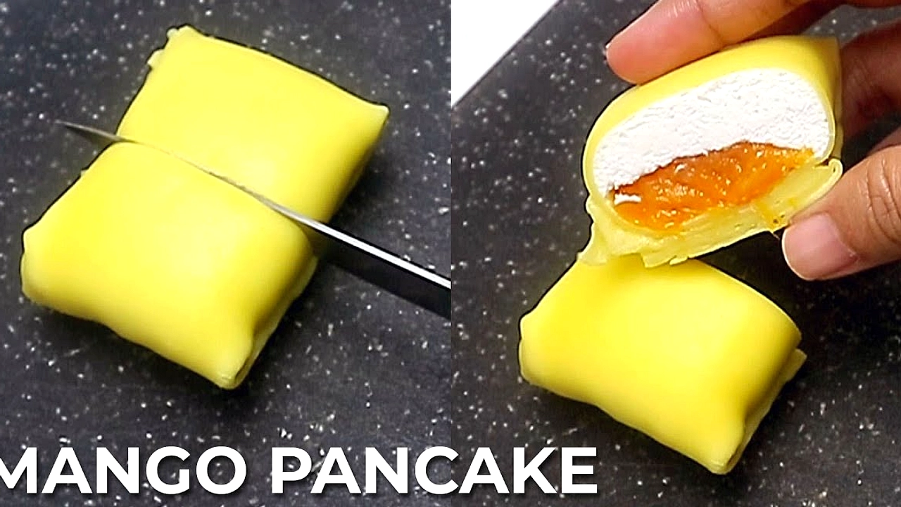 Pancake Unik dari Es Krim Mochi Bentuk Ketupat