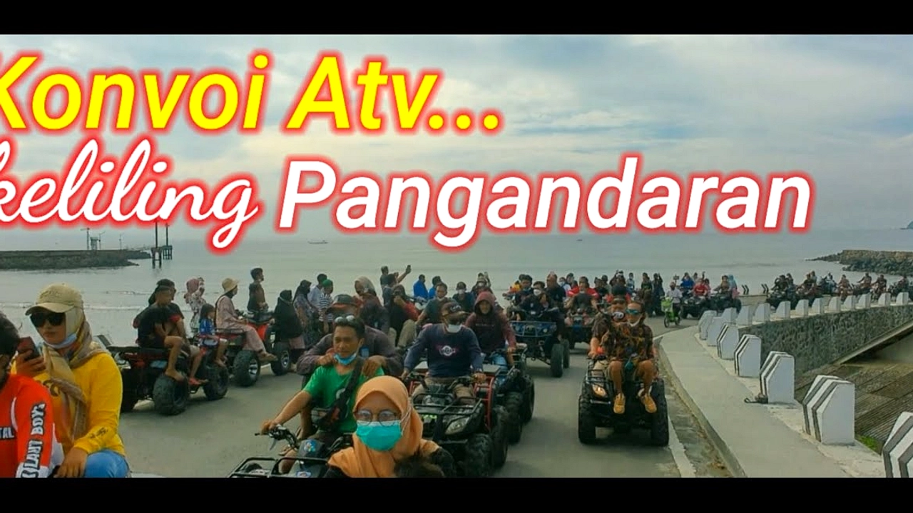 Pantai Pangandaran Gelar Parade Bedug Malam Takbir