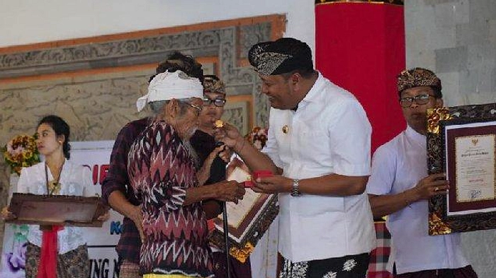 Parade Bapang Barong Rayakan Hari Jadi Gianyar ke-255