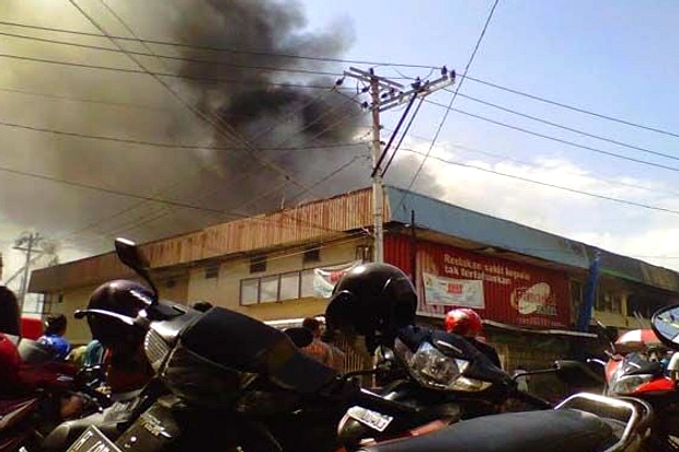 Pasar Kanjengan Semarang Terbakar, Pedagang Kehilangan Semua Barang