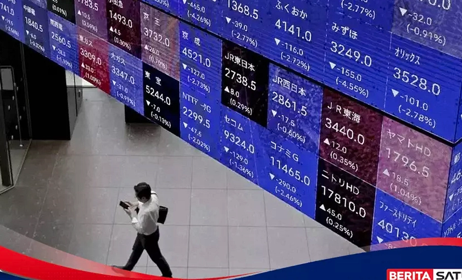 Pasar Saham Asia Turun, Minyak Naik, Bank Sentral Kenaikan