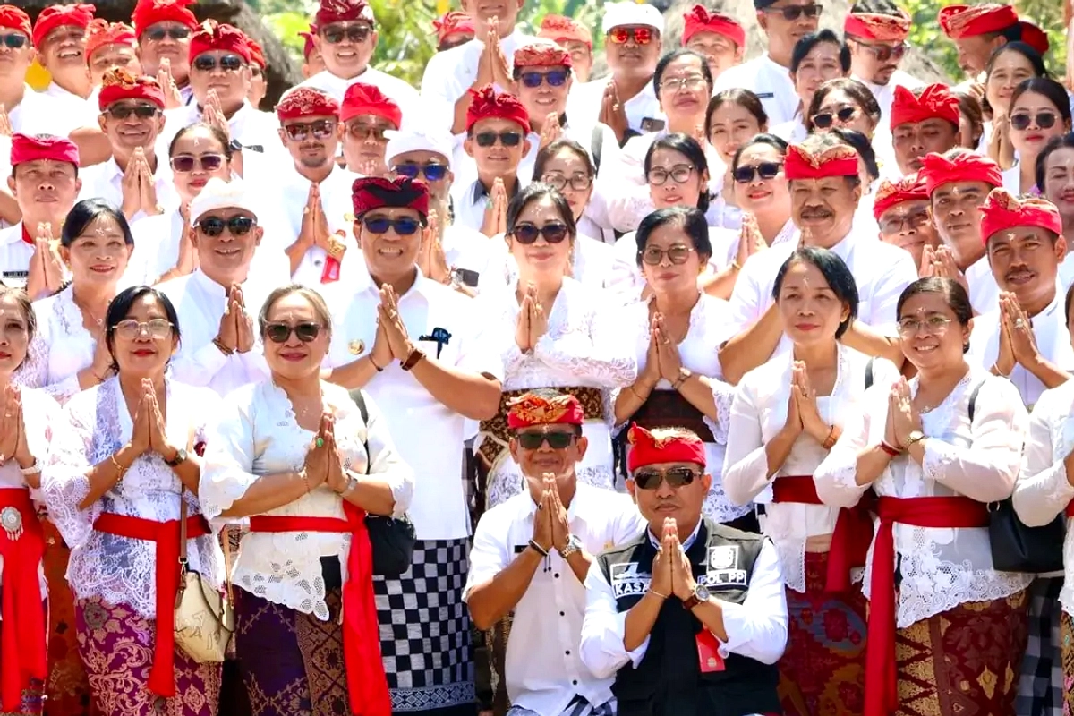 PAUD Tabanan Resmikan Taman Ramah Anak di Pura Luhur Batukau