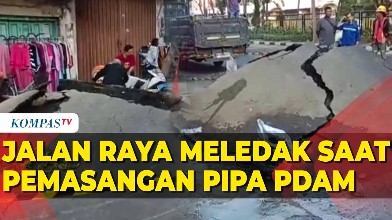 PDAM Surya Perbaiki Pipa, Tekanan Air Mungkin Berkurang