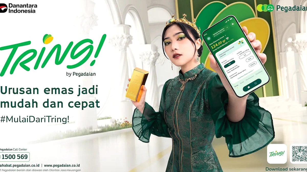 Pegadaian Tring! Capai 5 Juta Nasabah, 25 Juta Transaksi