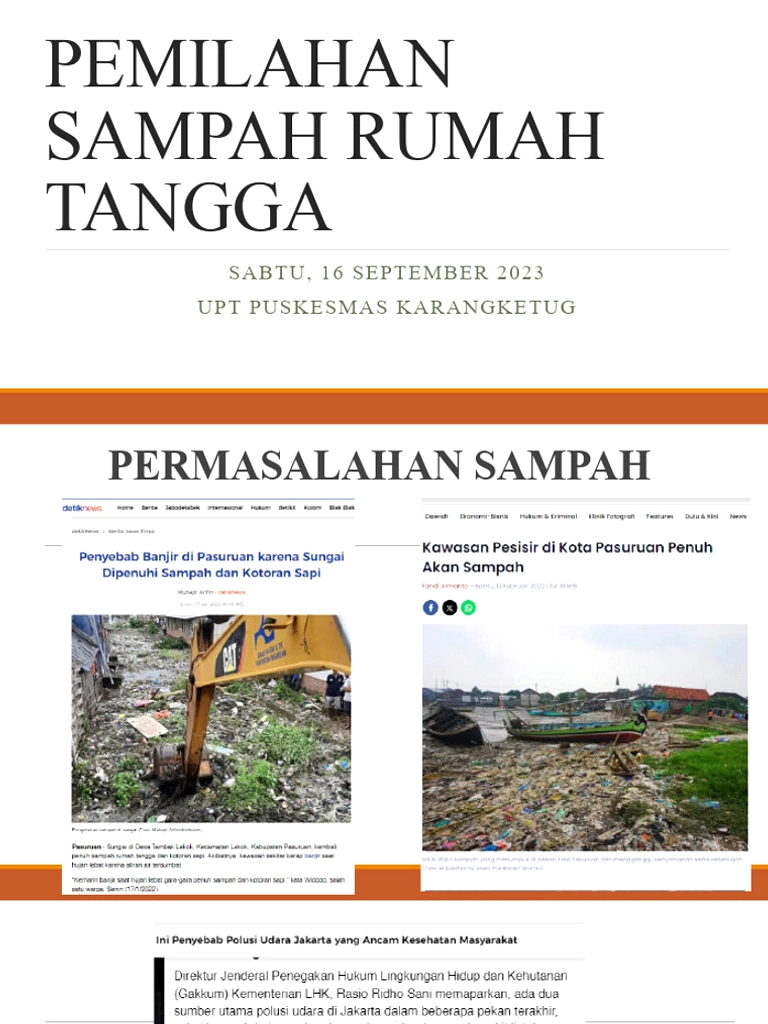 Pekanbaru Wajib ASN Segregasi Sampah Rumah Masing-Masing