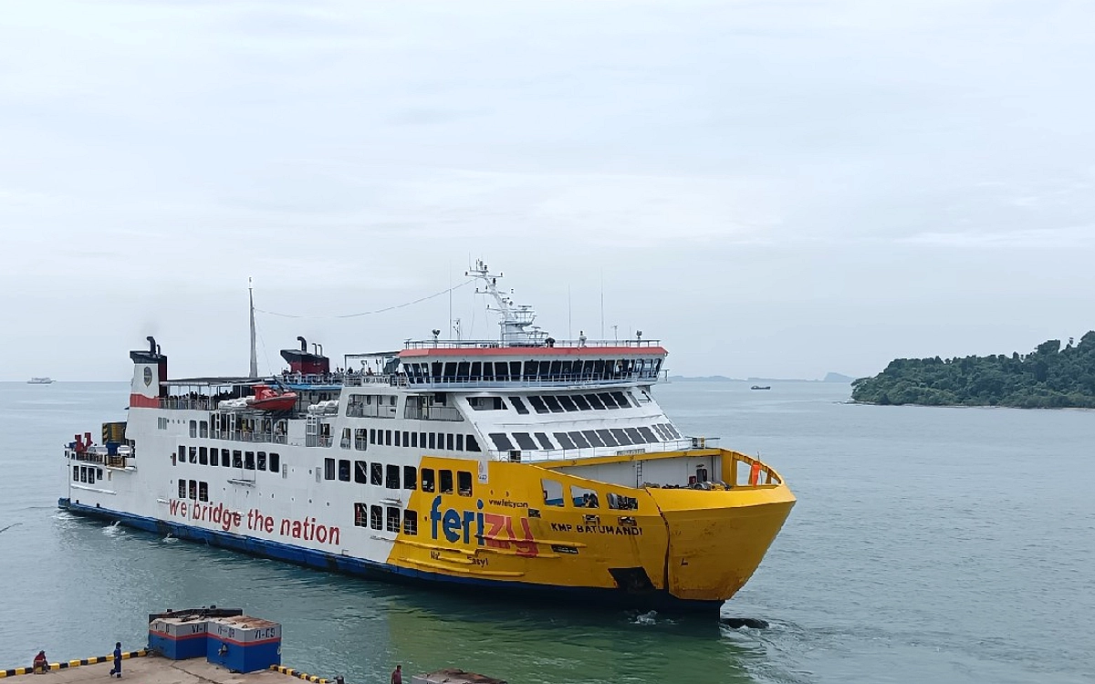 Pelabuhan Bakauheni Normal, Siaga Krakatau Belum Ganggu Kapal