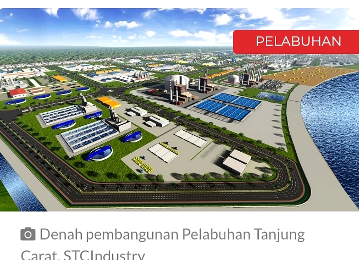 Pelabuhan Baru Palembang Resmi Bernama Tanjung Carat