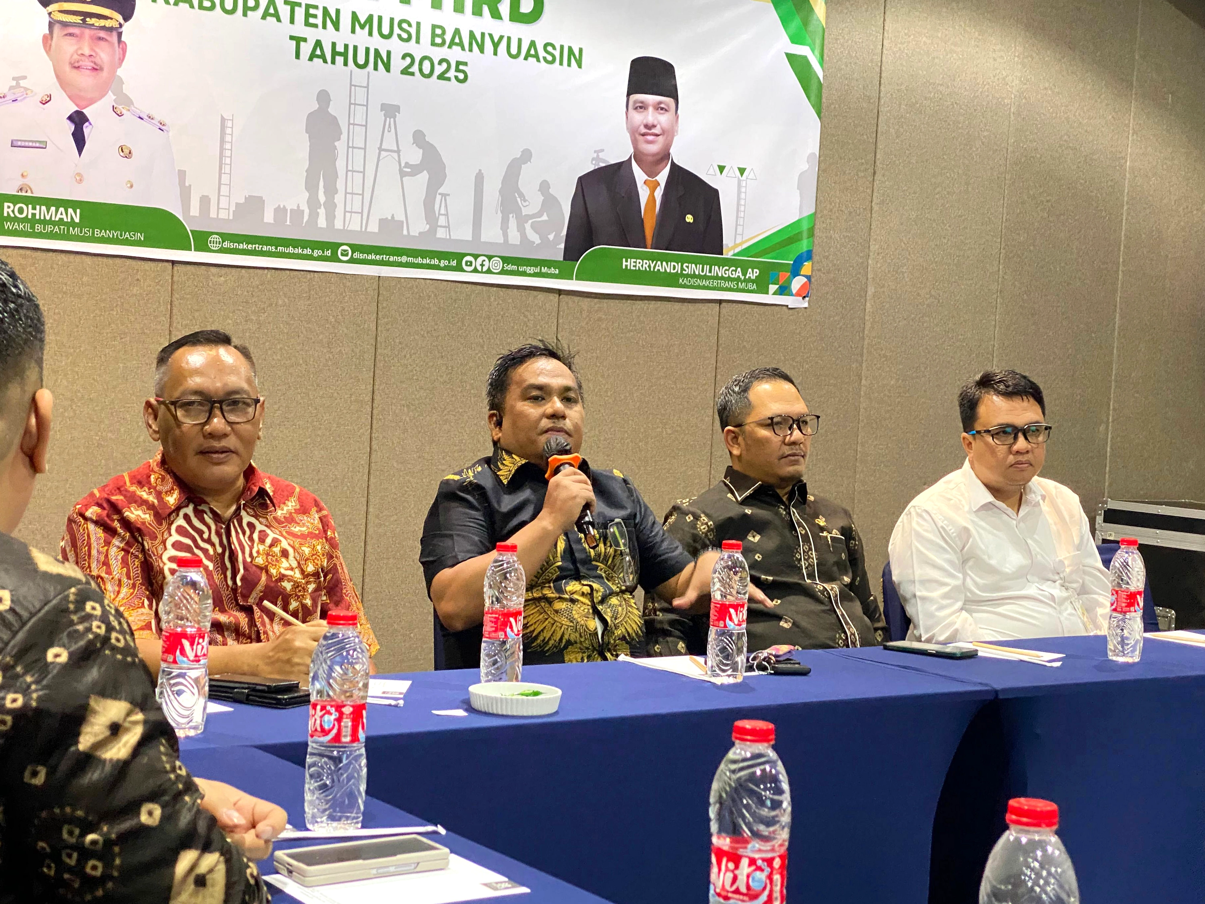 Pelantikan Forum HRD Muba, Perlindungan 1.000 Pekerja Rentan