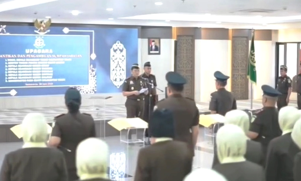 Pelantikan Muhibuddin Jadi Kajati Sumut, Nomor 488/2026