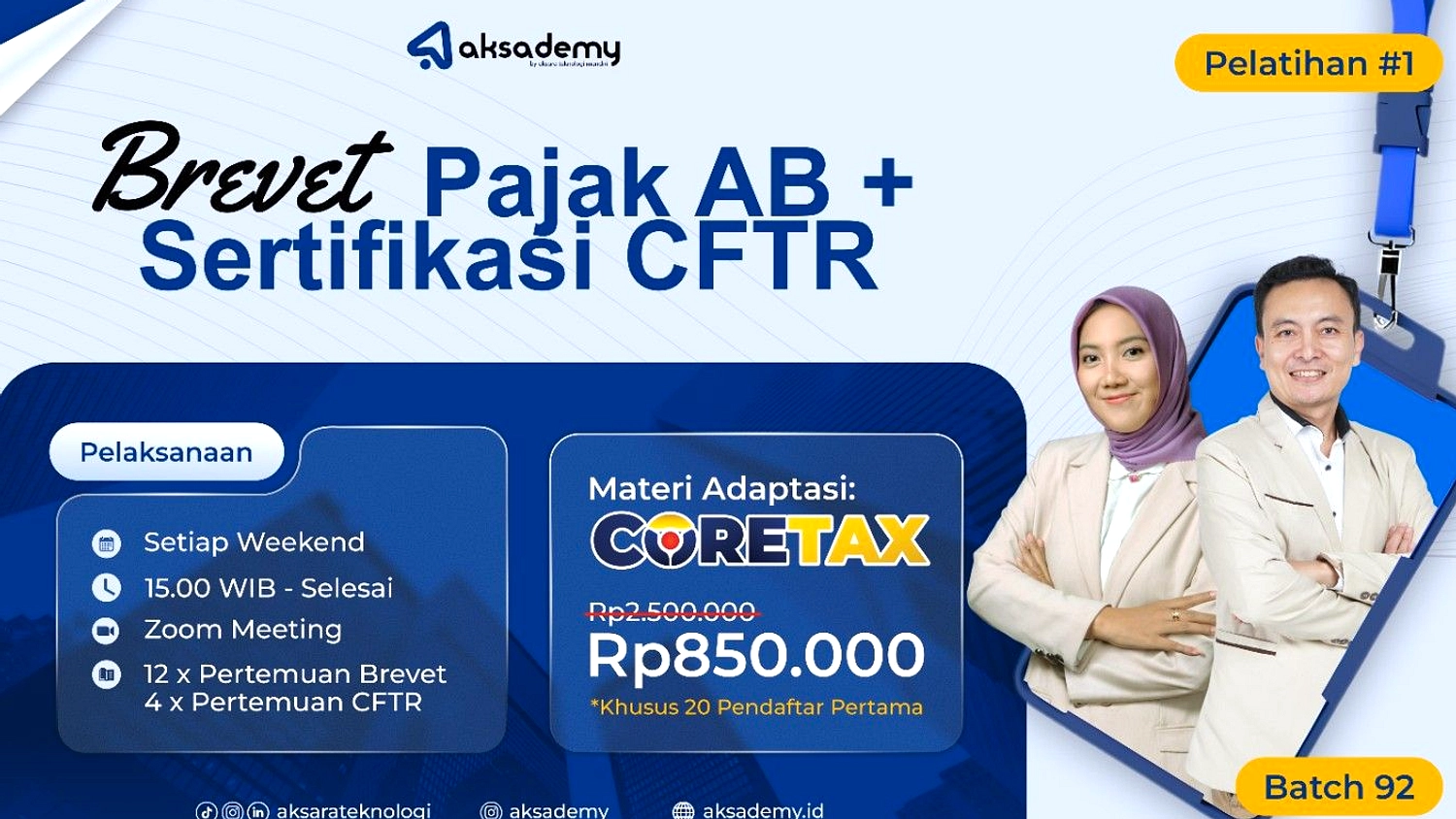 Pelatihan Brevet Pajak AB: Praktik Langsung Isi SPT