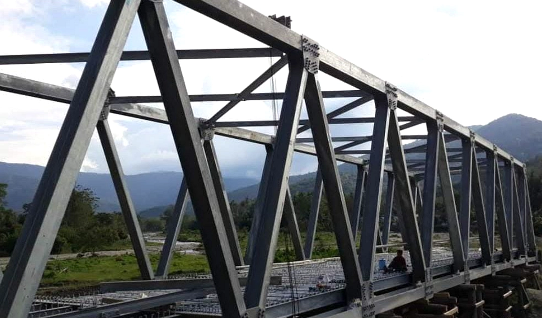 Pembangunan Jembatan Baja di Aceh Dimulai, Konektivitas Ditingkatkan