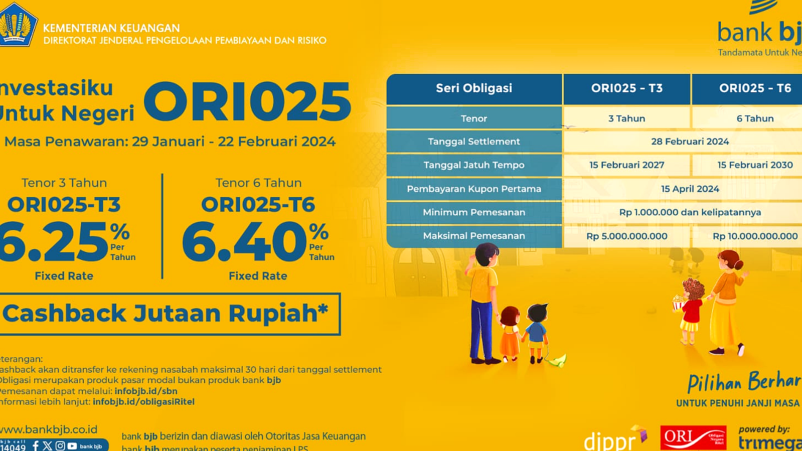 Pemerintah Terbitkan SBR015, Investasi Mulai Rp1 Juta