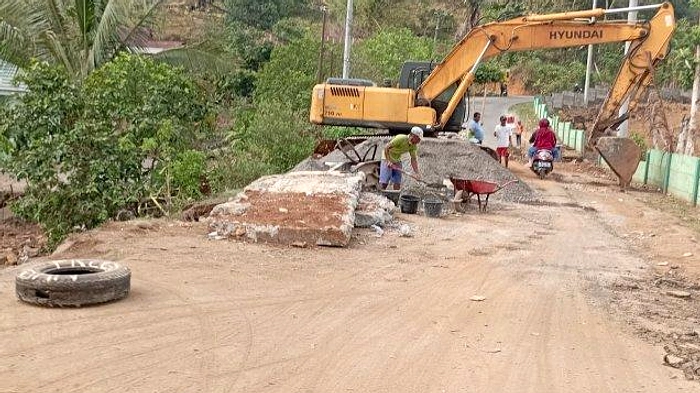 Pemprov Sulsel Penanganan Darurat Jalan Poros Pamanjengan