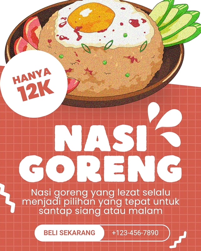 Pemuda 19 Tahun Jual Nasi Goreng Formal Jadi Viral di Yantai