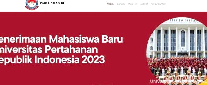 Pendaftaran Beasiswa D3 Universitas Pertahanan Dibuka 1 April 2026