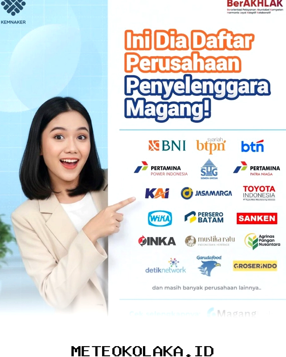 Pendaftaran Magang Nasional 2026 Dibuka Pekan Ini