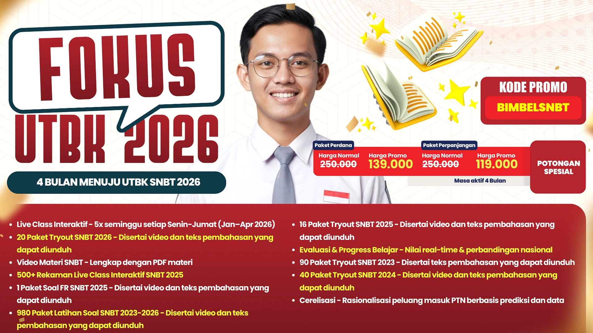 Pendaftaran SNBT 2026 Tutup, Kuota UTBK Dapat Ditambah