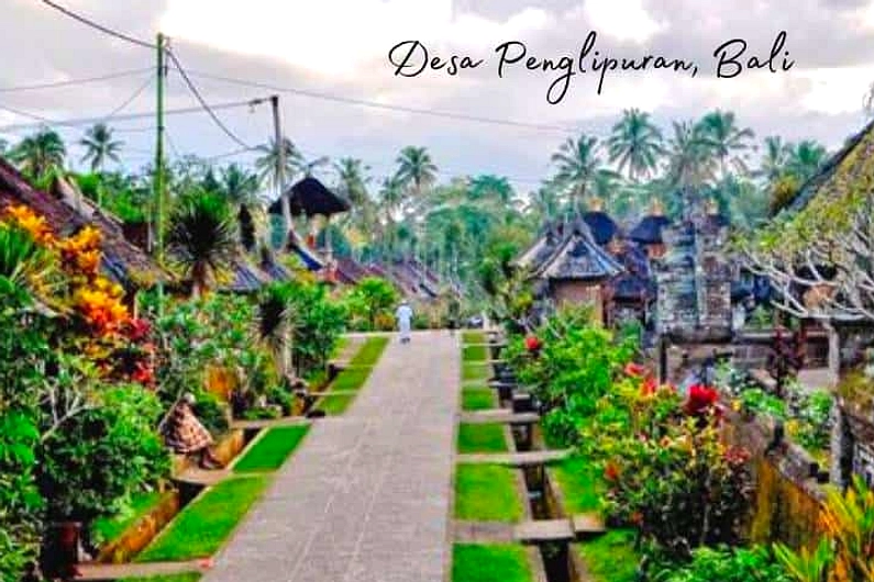 Pengunjung Domestik Dominasi Penglipuran Selama Lebaran
