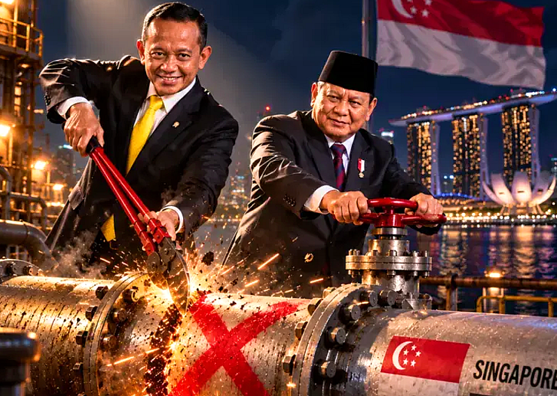 Pengusaha Dukung Penghentian Ekspor Gas ke Singapura