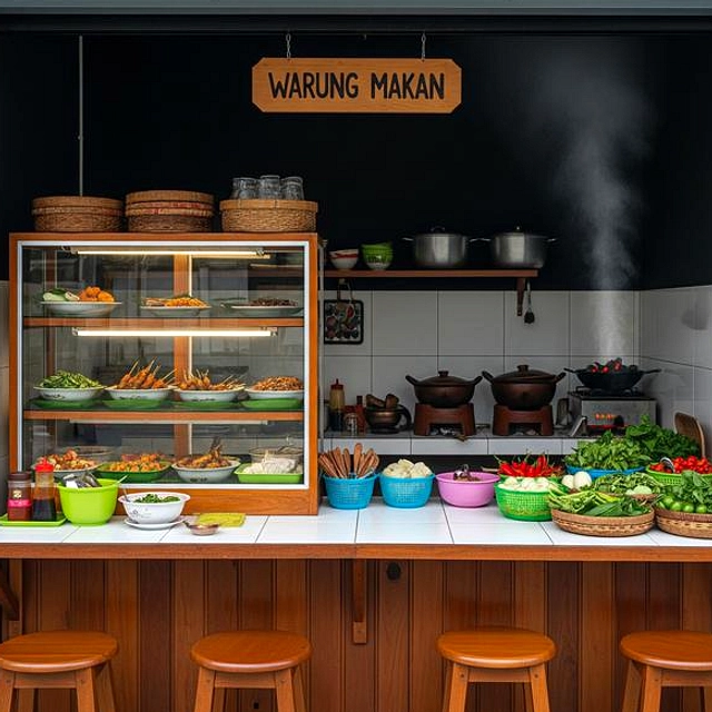 Penjual Makanan Tutup Warung Dua Bulan, Masak Gratis Setiap Hari