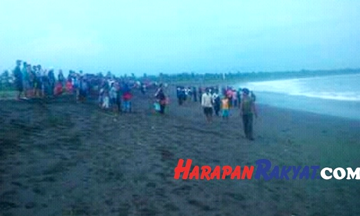 Perahu Katir Tanpa ABK Ditemukan di Pantai Bojongsalawe