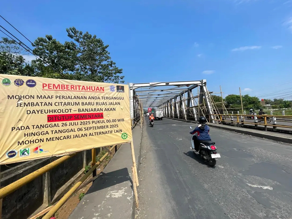Perbaikan Jembatan Bodogol Dimulai Agustus, Warga Cari Jalur Alternatif
