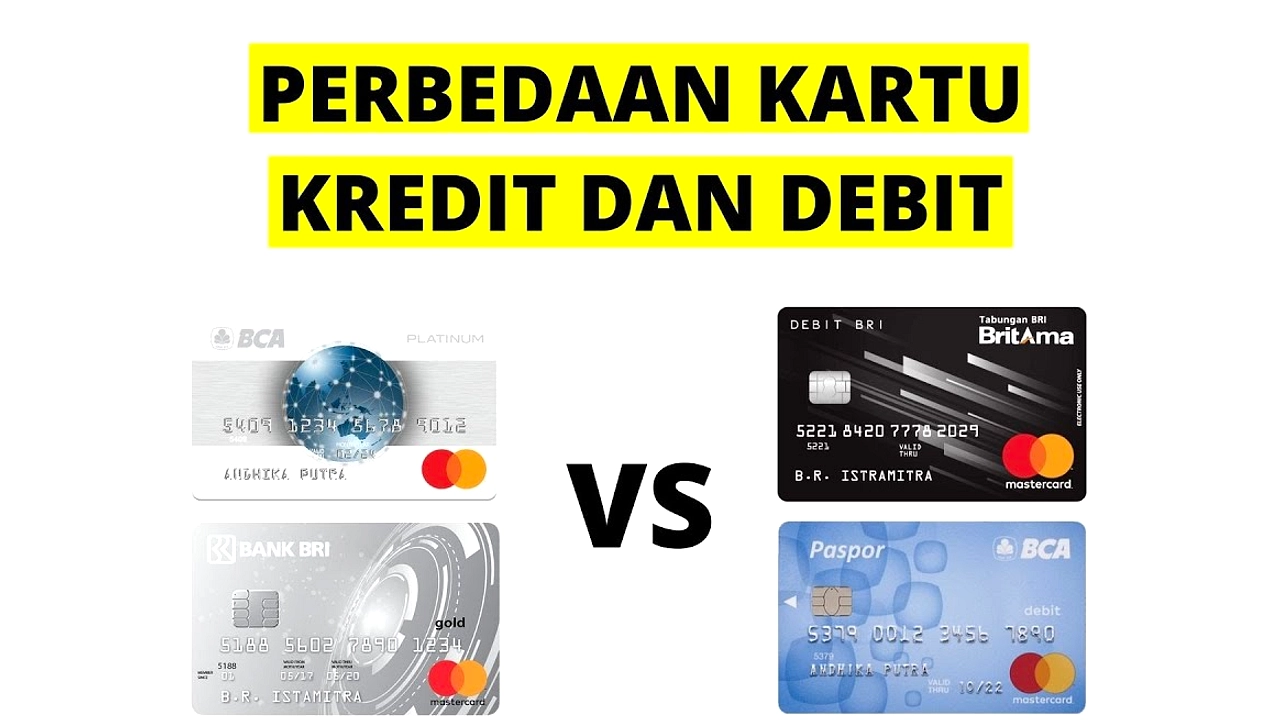 Perbandingan Kartu Debit vs Kredit: Panduan Praktis 2024
