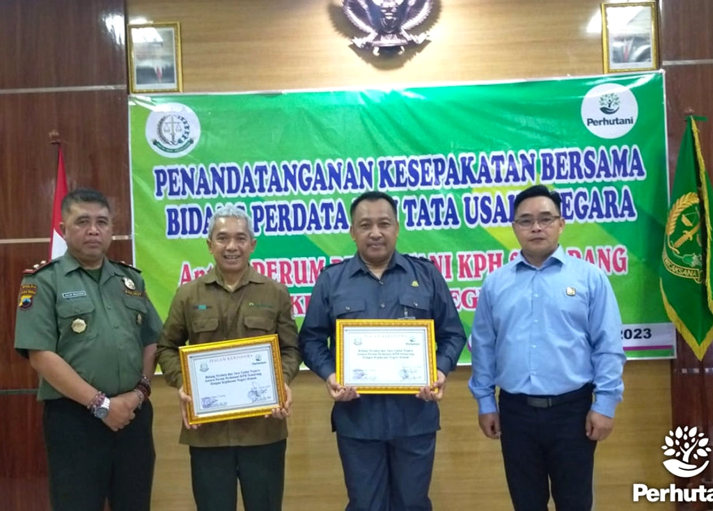 Perhutani Banyuwangi dan Kejaksaan Tanda Tangan MOU Datun