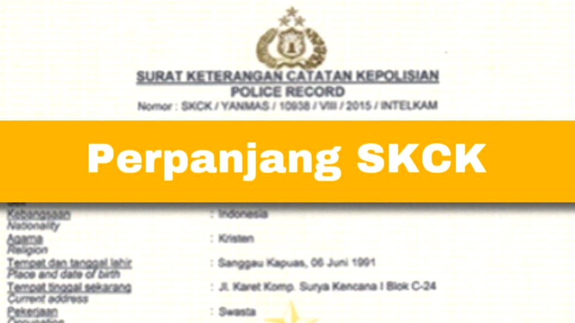 Perpanjangan SKCK: Cara Mudah Online & Offline untuk Semua