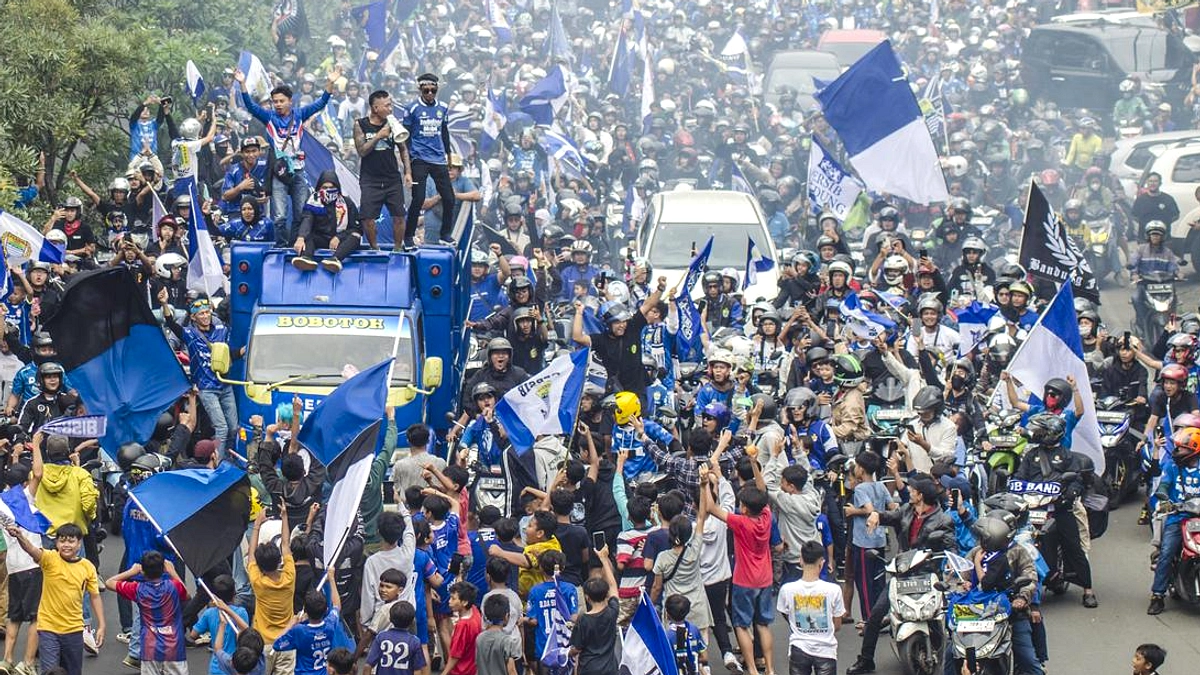 Persib Bandung Siapkan Konvoi Kemenangan di Jalan Asia Afrika