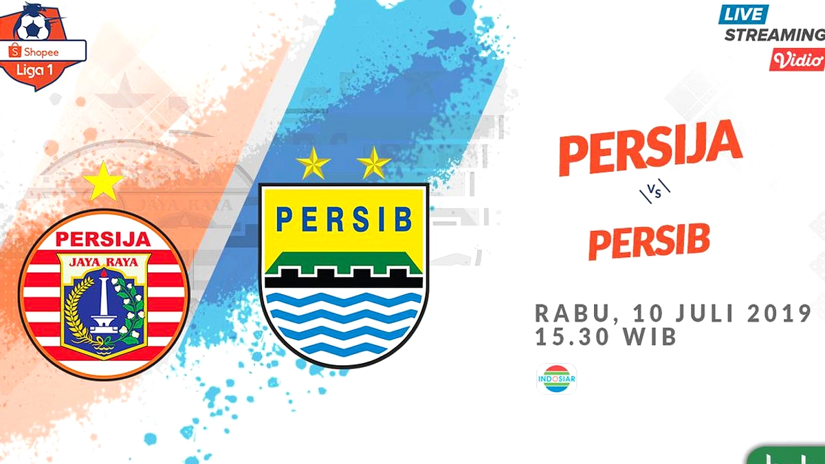 Persib vs Persija, Super League Tayang 10 Mei di GBK