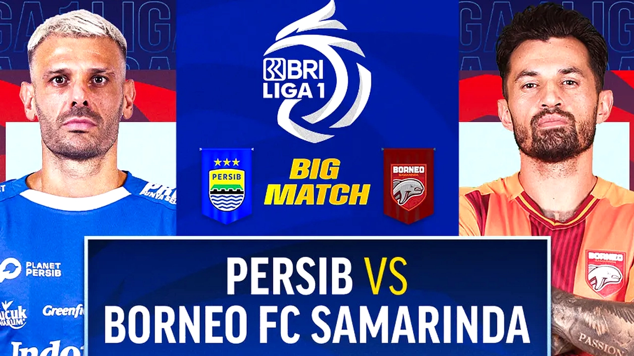 Persib vs PSM, Borneo vs Persijap: Duel Juara Pekan 33