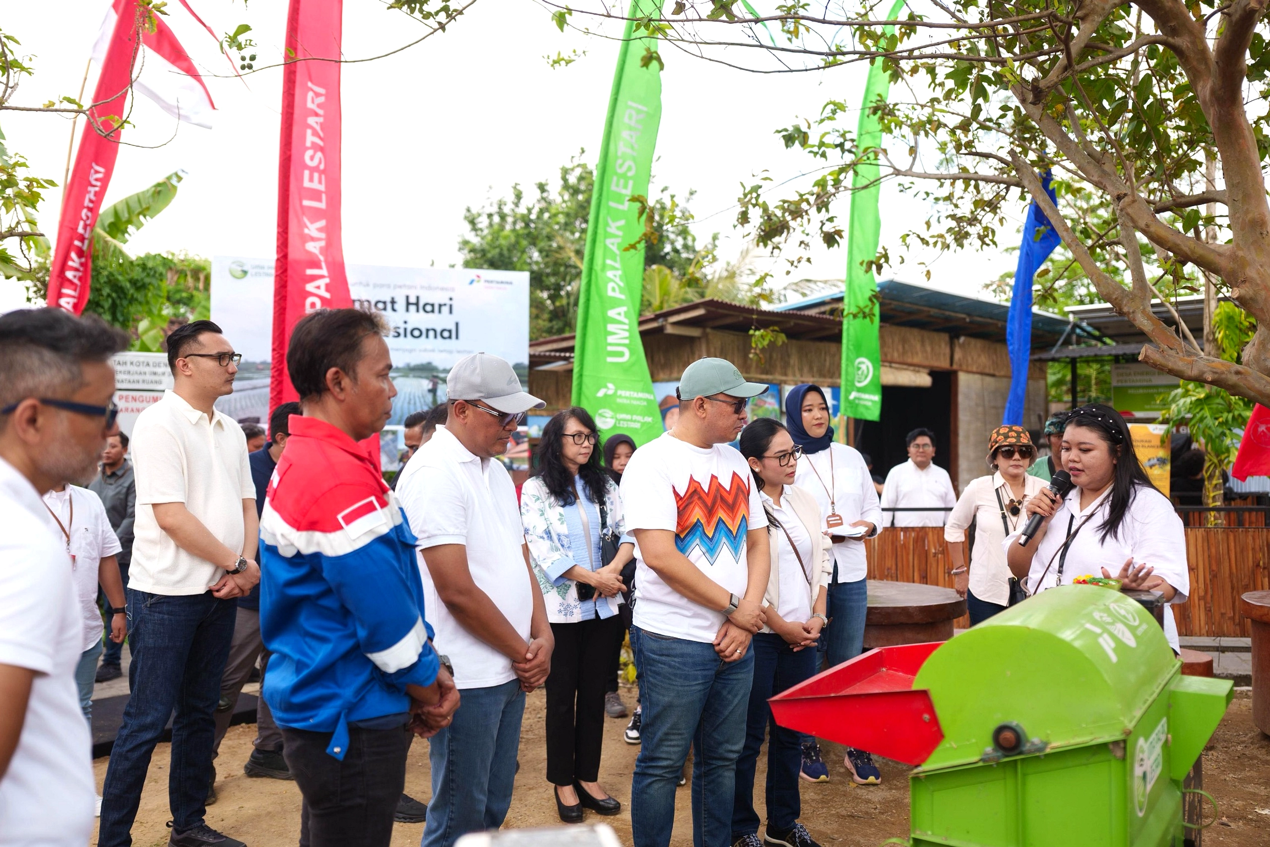 Pertamina Dukungan Desa Energi, Padi Bali Naik 7,5 Ton