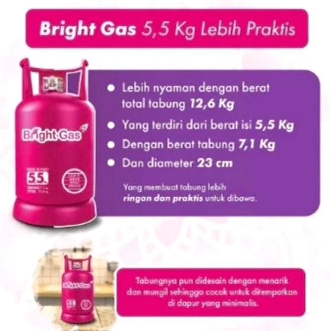 Pertamina Turunkan Harga Bright Gas Mulai 14 Juli