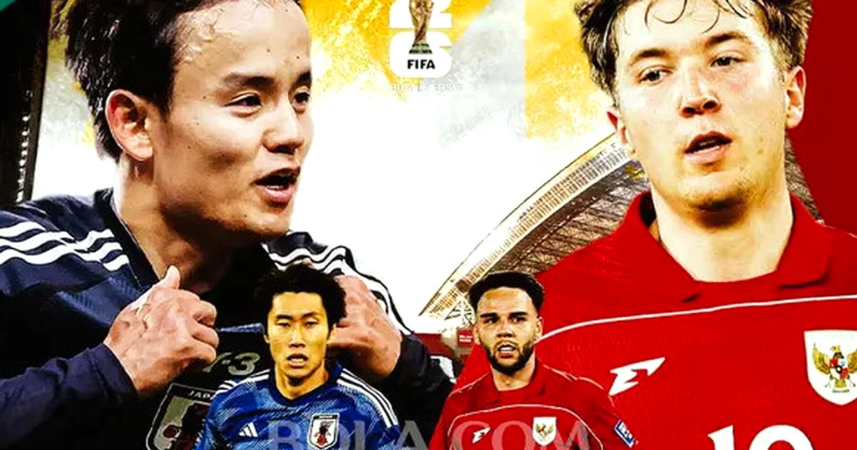 Pertandingan ke-1.000 Piala Dunia: Jepang Hajar Tunisia