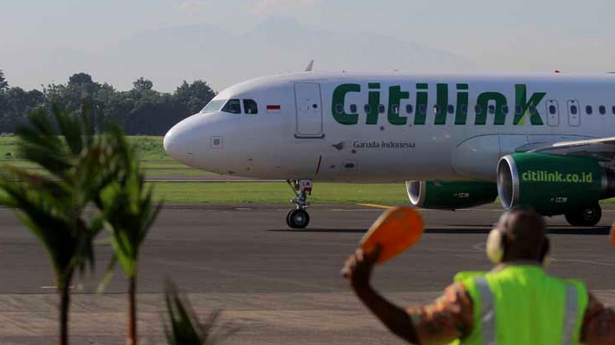 Pesawat Citilink Pecah Ban, Mendarat Darurat di Halim