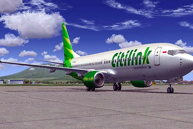 Pesawat Citilink Pecah Ban, Mendarat Darurat di Halim