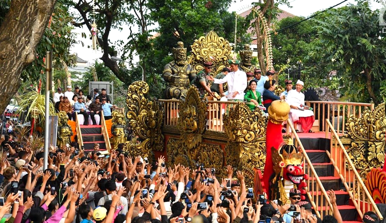 Pesta Kesenian Bali ke-48 Dibuka Tanpa Presiden Prabowo Pawai Meriah