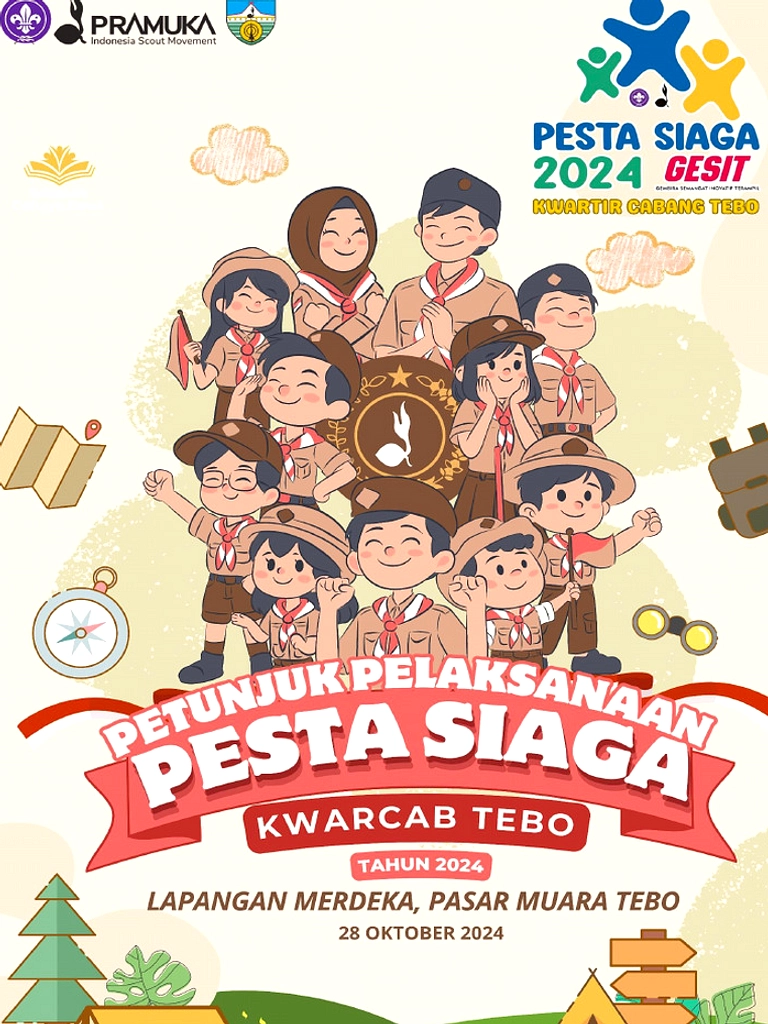 Pesta Siaga Kwarran Mojoroto di GOR Kediri Fokus Karakter