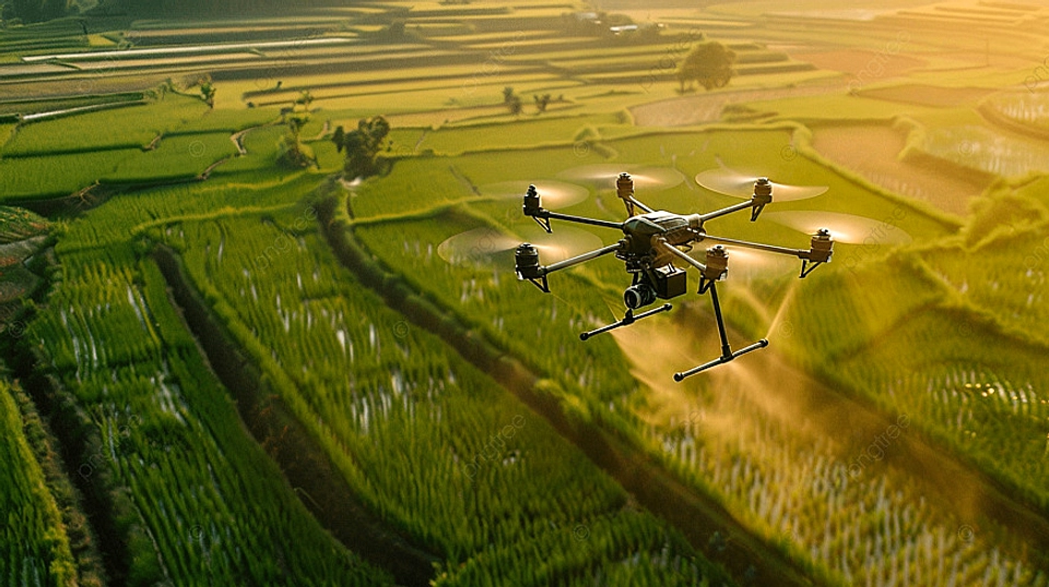 Petani Tuban Viral Terbang Pakai Drone