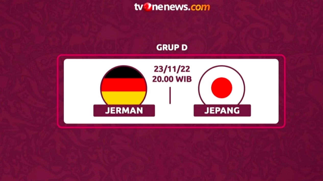Piala Dunia 2026: Jerman vs Curacao, Belanda vs Jepang