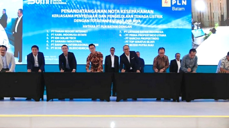 PLN Batam dan EGS Berikan Listrik ke Data Center AI Nongsa