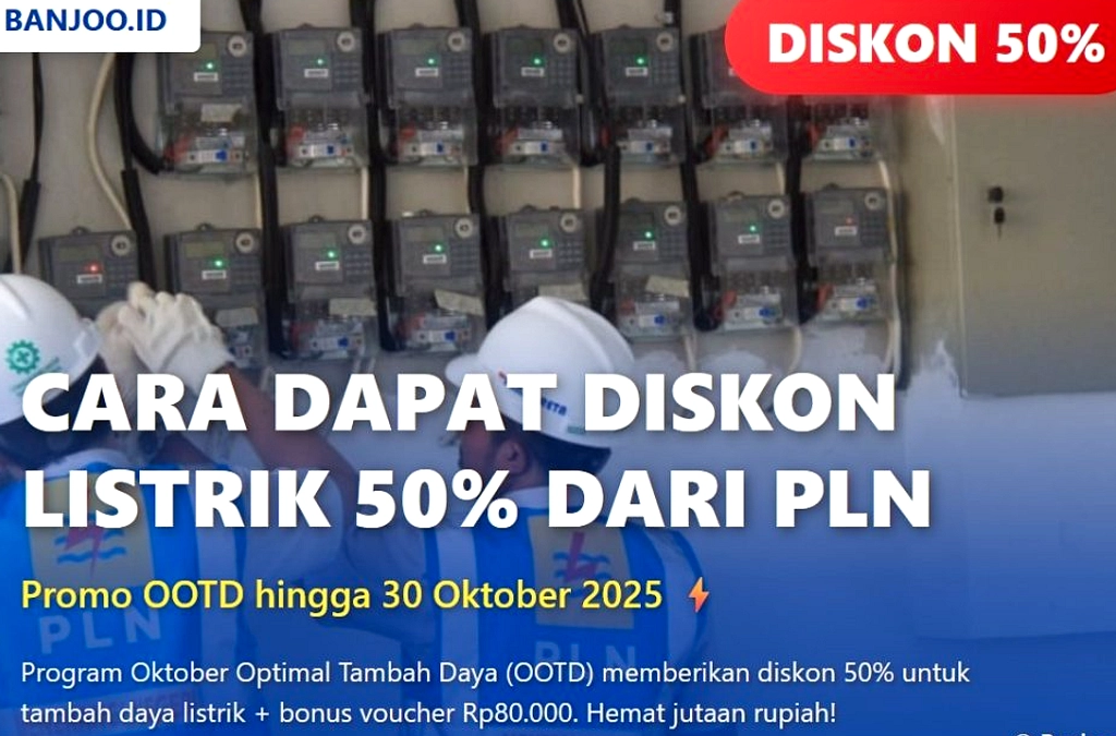 PLN Tawarkan Diskon 50% Tambah Daya Listrik 02 Juni 2026