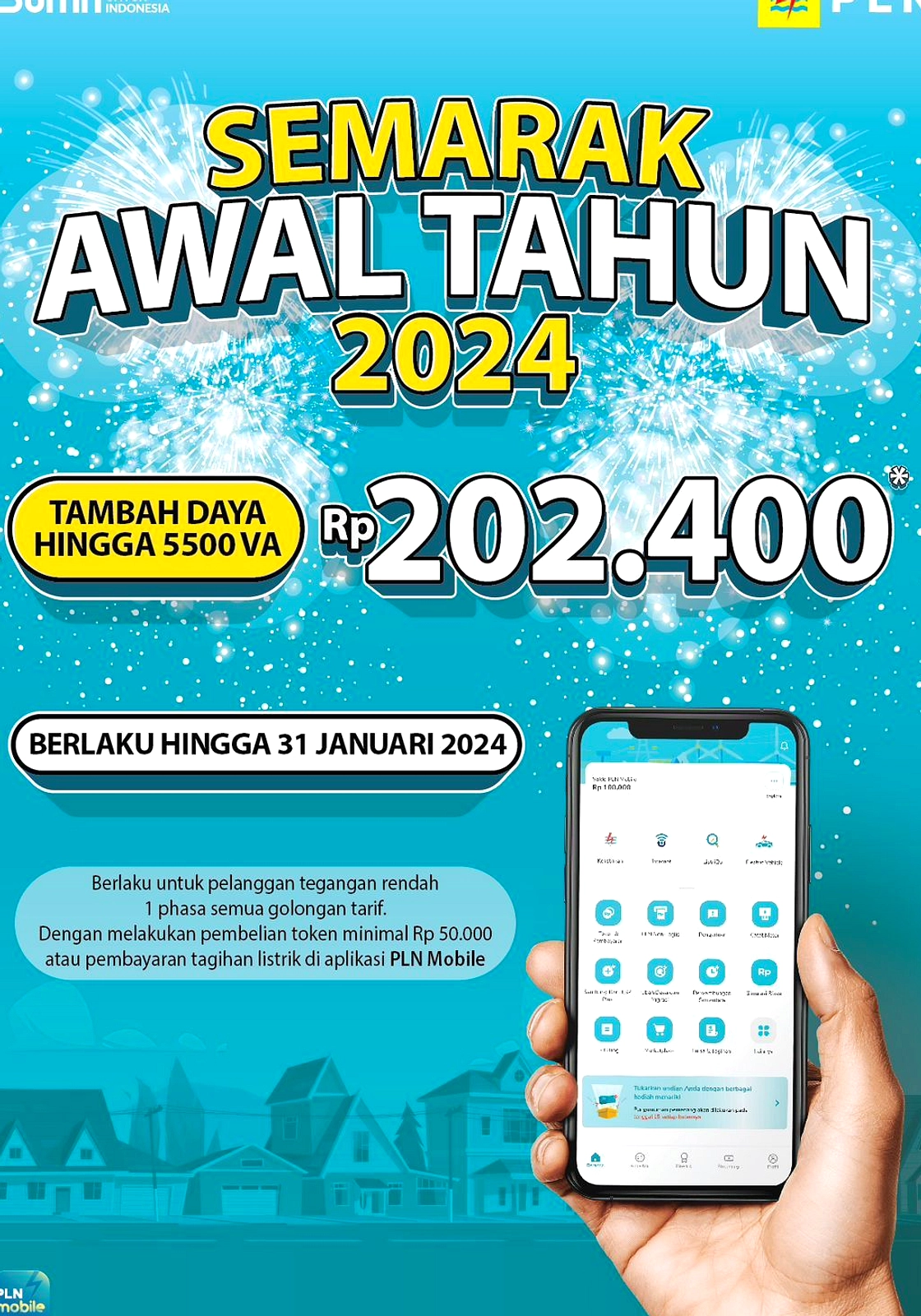PLN Tawarkan Diskon Tambah Daya Listrik Hingga 50% untuk WFH