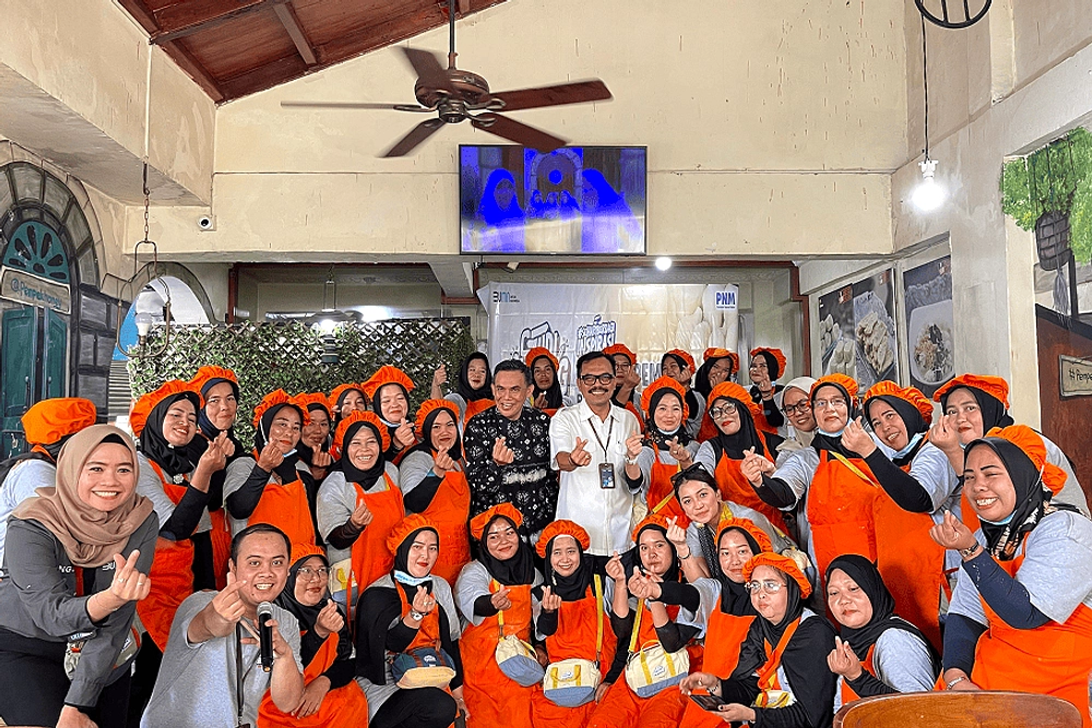 PNM Ajak Nasabah Mekaar Belajar Olah Singkong di Solo