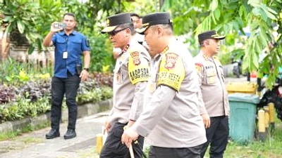 Polda Bali dan 25 Ribu Pecalang Gelar Apel Bersama Jelang Hari Bhayangkara
