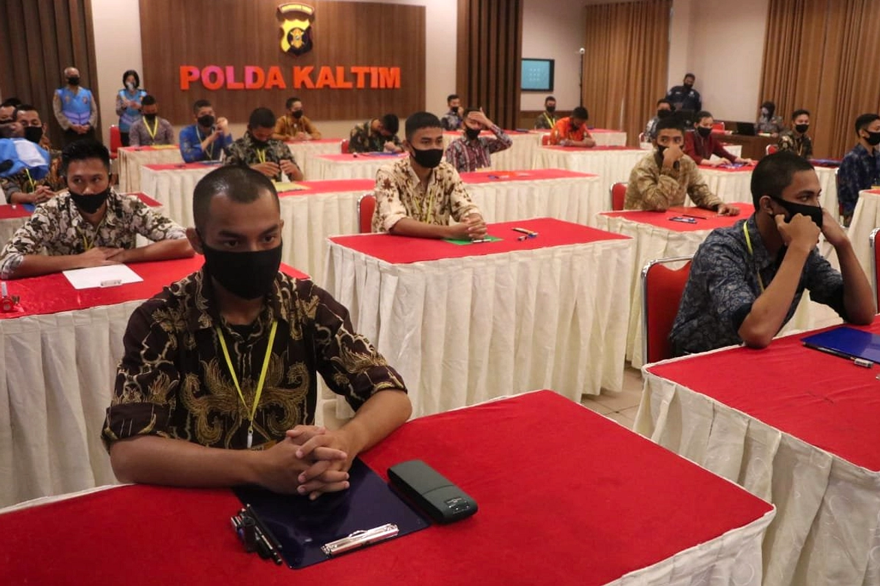Polda Gelar Tes Psikologi Akpol 276 Peserta di Surabaya