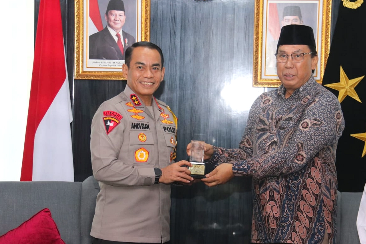 Polda Sumsel dan Lanud SMH Perkuat Sinergi TNI-Polri