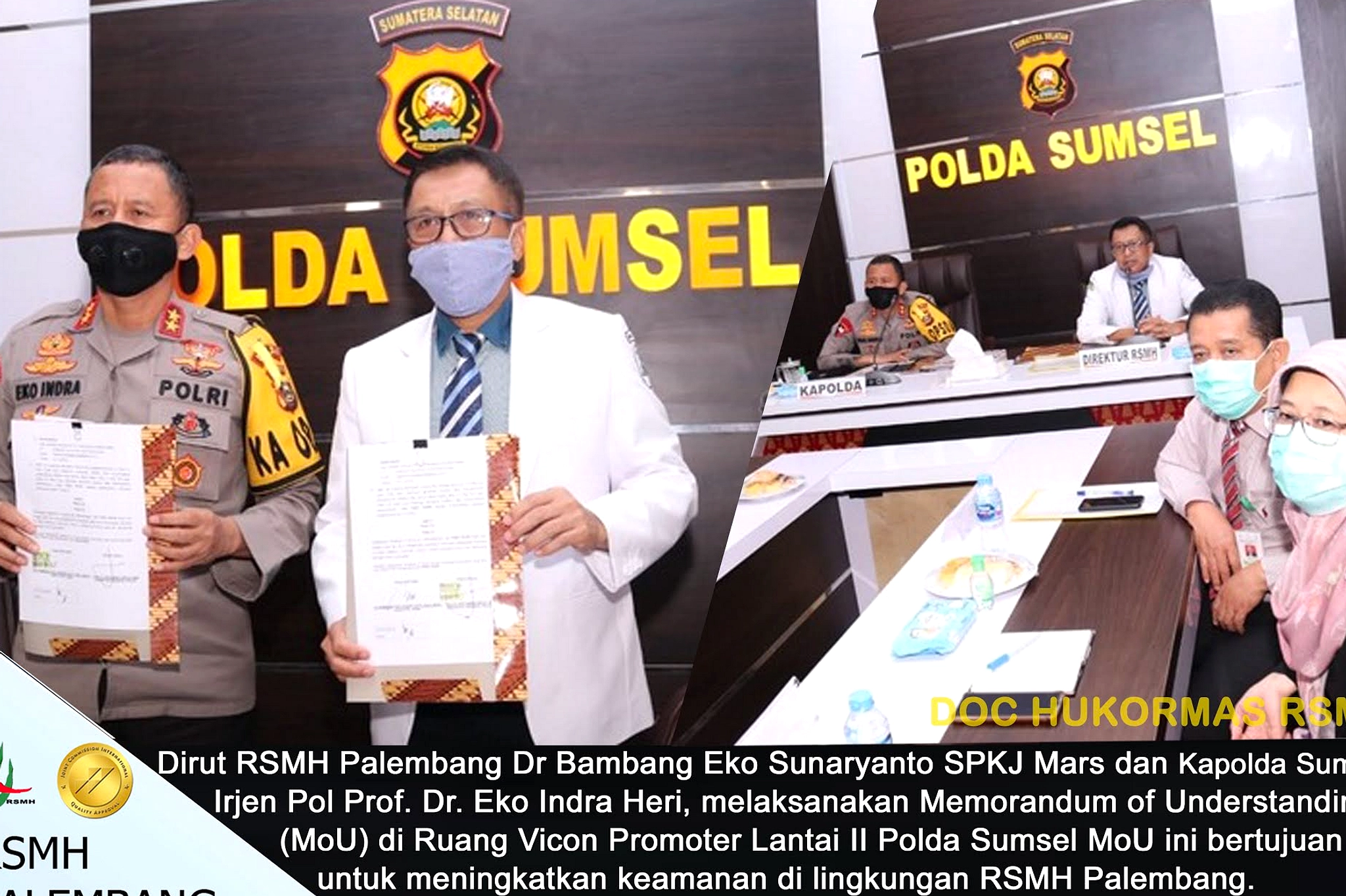 Polda Sumsel Kunjungi Satkamling Palembang, Fokus Deteksi