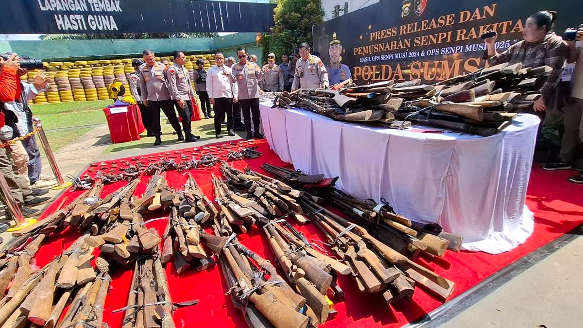Polda Sumsel Luncurkan Latihan Senpi Musi 2026 Penegakan